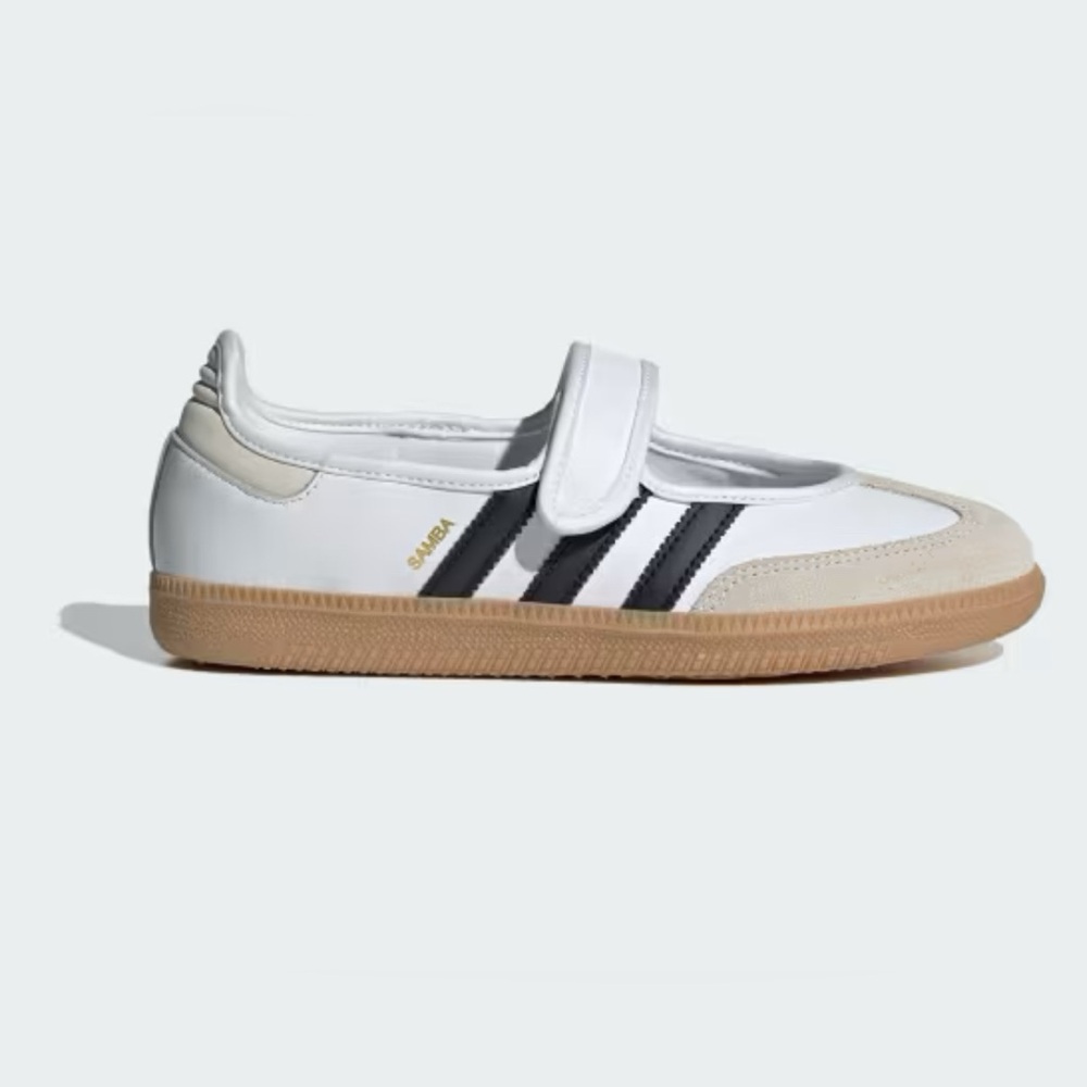 ADIDAS SAMBA JANE WHITE 🖤🤍 - Picture 7 of 11